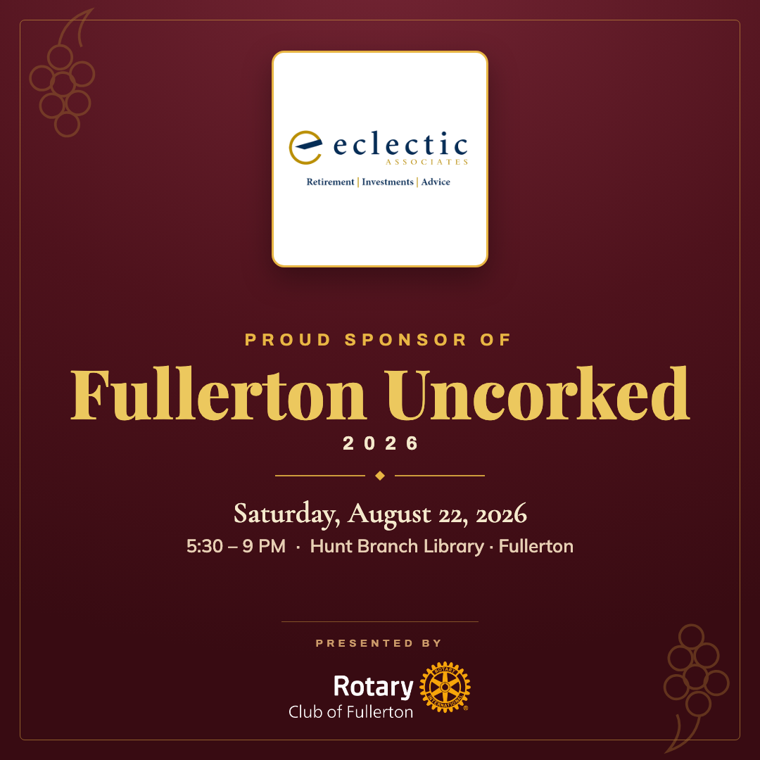 Eclectic Associates — Fullerton Uncorked co-branded graphic