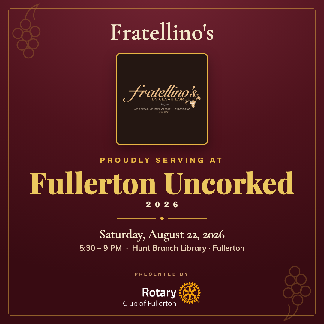 Fratellino's — Fullerton Uncorked co-branded graphic