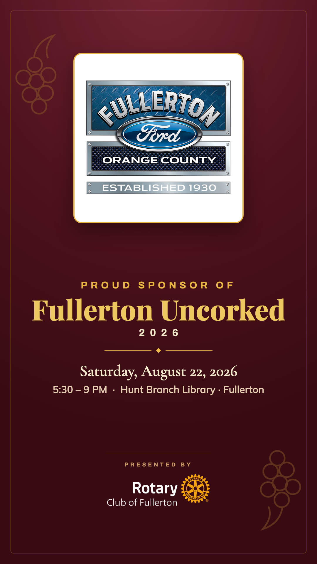 Fullerton Ford story graphic, 1080 by 1920