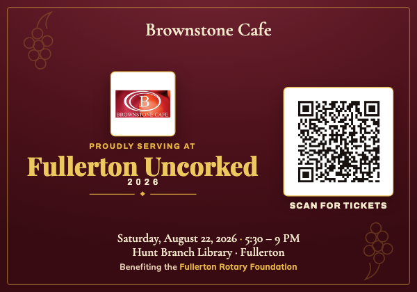 Brownstone Cafe table tent preview