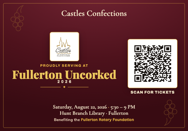 Castles Confections table tent preview