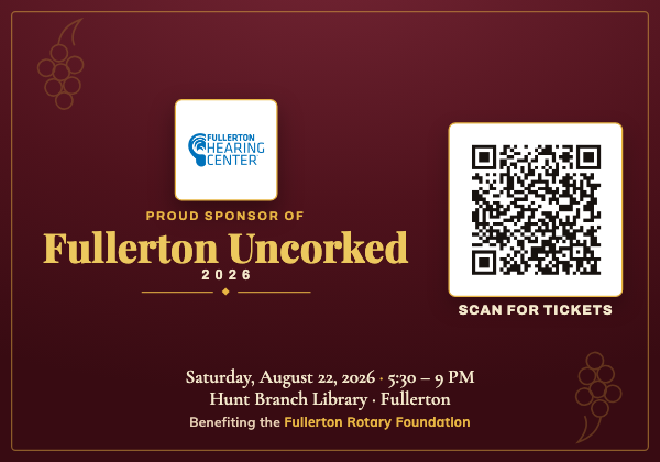 Fullerton Hearing Center table tent preview
