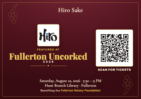 Hiro Sake table tent preview