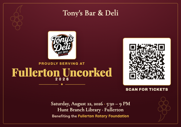 Tony's Bar & Deli table tent preview