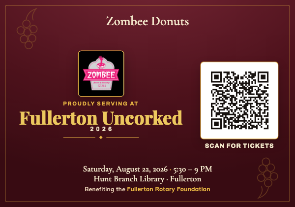 Zombee Donuts table tent preview